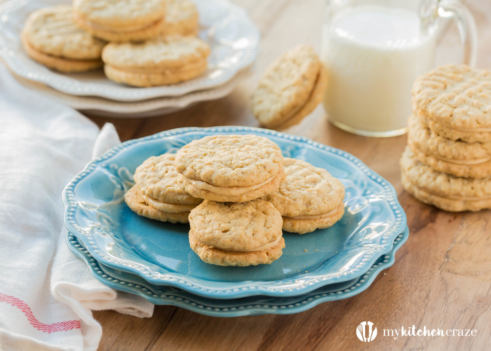 Peanut Butter Sandwich Cookies are insanely good and so addicting. These are a copy cat version of the popular Girl Scout cookie. They are easy to make, taste delicious and you don't have to wait a year to have them!