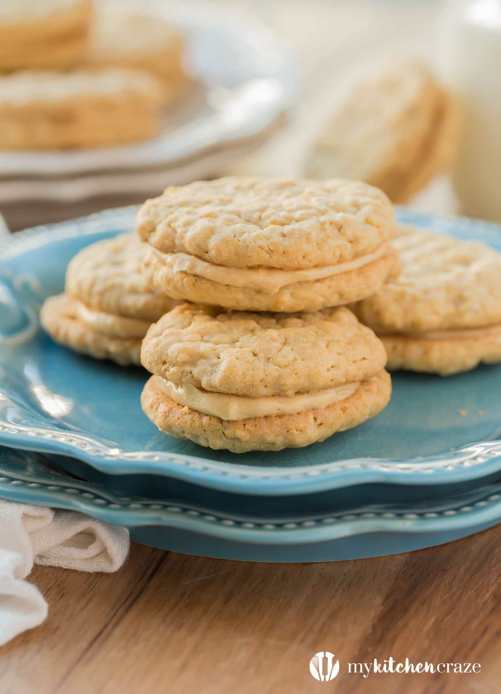 Peanut Butter Sandwich Cookies are insanely good and so addicting. These are a copy cat version of the popular Girl Scout cookie. They are easy to make, taste delicious and you don't have to wait a year to have them!