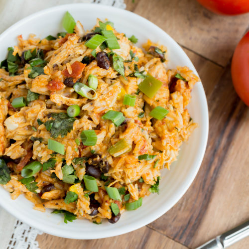 Slow Cooker Spanish Chicken - My Kitchen Craze