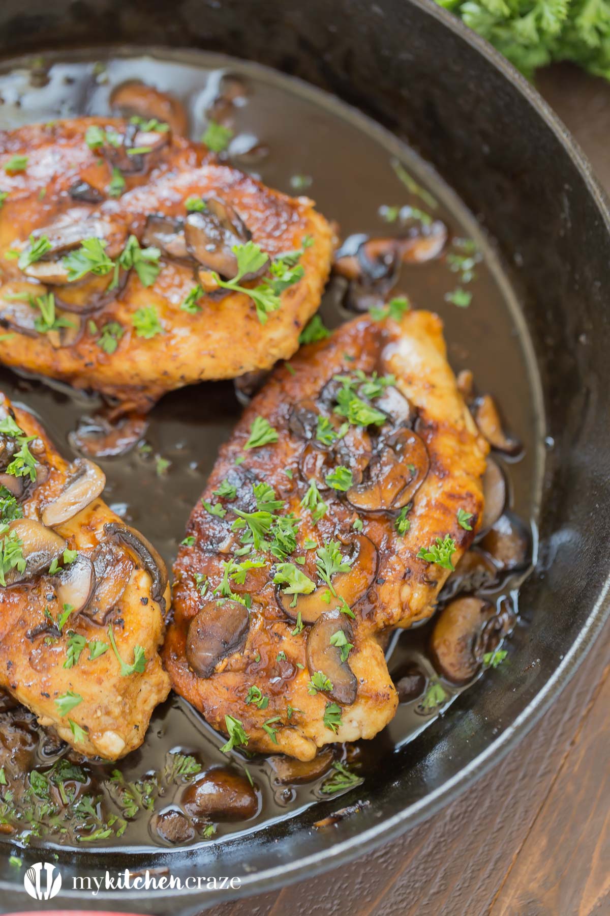 30 Minute Chicken Marsala is loaded with tons of flavor and ready within 30 minutes. This Chicken Marsala is perfect served with noodles or mashed potatoes. It's a win win for a quick meal!