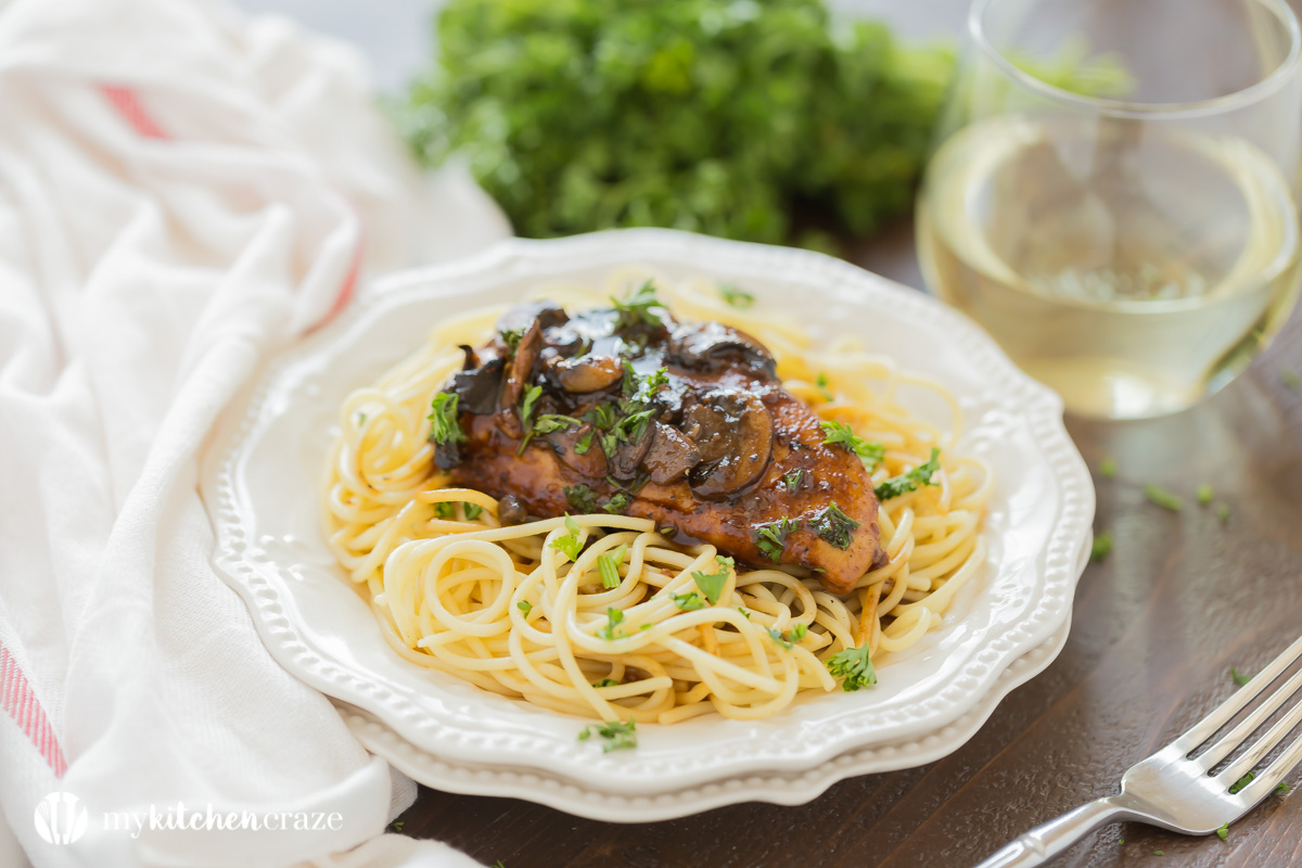 30 Minute Chicken Marsala is loaded with tons of flavor and ready within 30 minutes. This Chicken Marsala is perfect served with noodles or mashed potatoes. It's a win win for a quick meal!