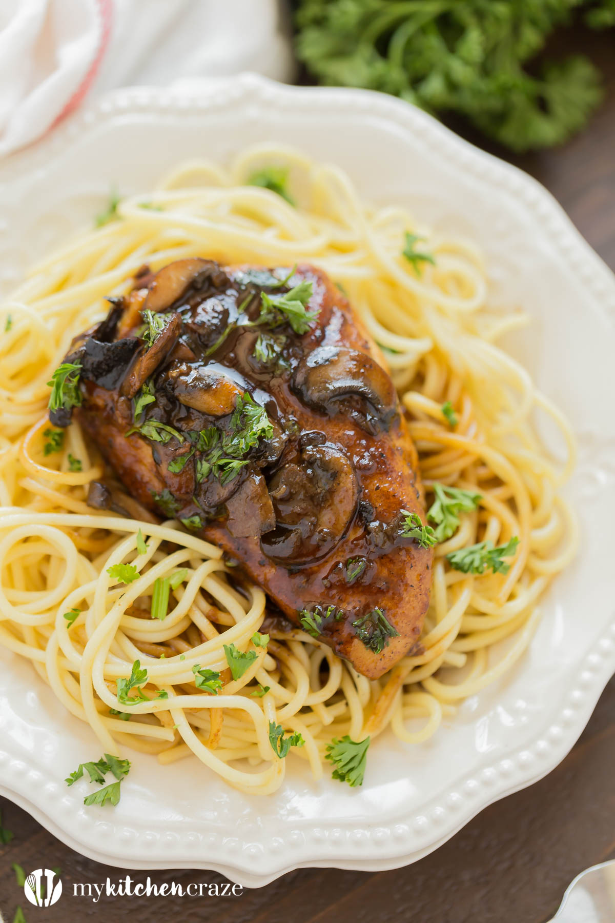 30 Minute Chicken Marsala is loaded with tons of flavor and ready within 30 minutes. This Chicken Marsala is perfect served with noodles or mashed potatoes. It's a win win for a quick meal!