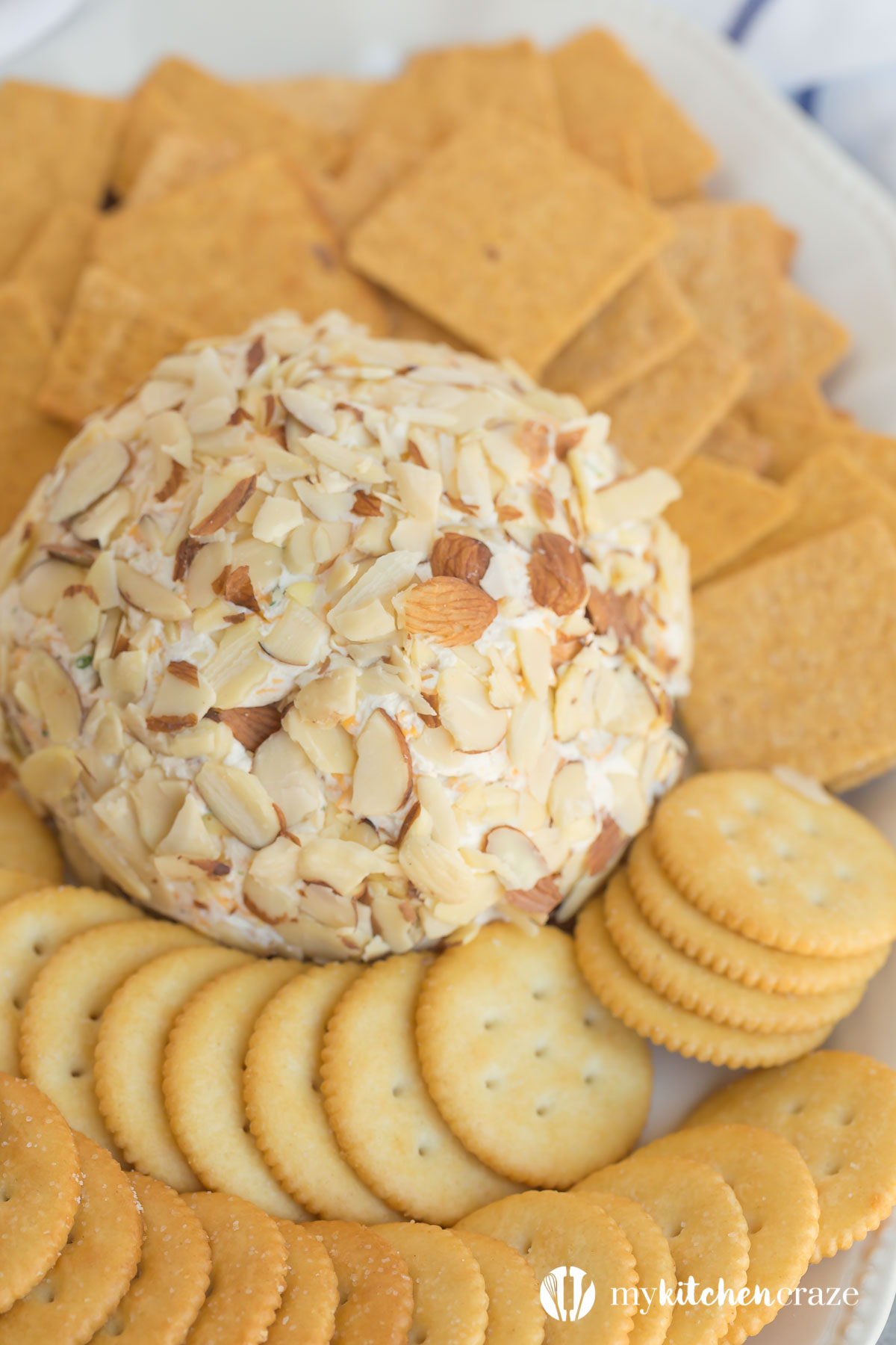 Easy Cheese Ball ~ Need a quick appetizer for a upcoming party or a special event? Then you need to make this Easy Cheese Ball. Perfect with crackers and meats. This appetizer will be the hit of the party!