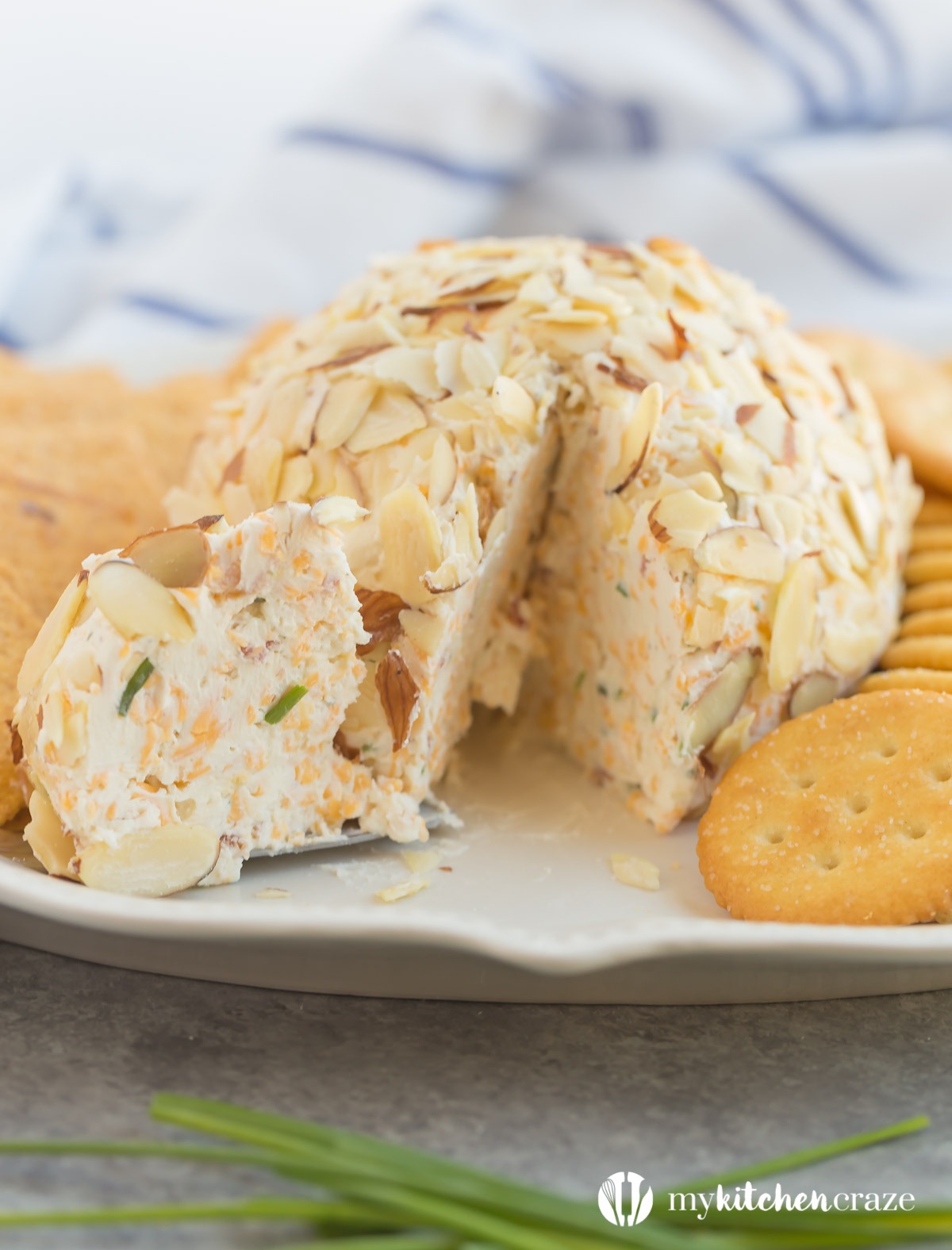 Easy Cheese Ball ~ Need a quick appetizer for a upcoming party or a special event? Then you need to make this Easy Cheese Ball. Perfect with crackers and meats. This appetizer will be the hit of the party!