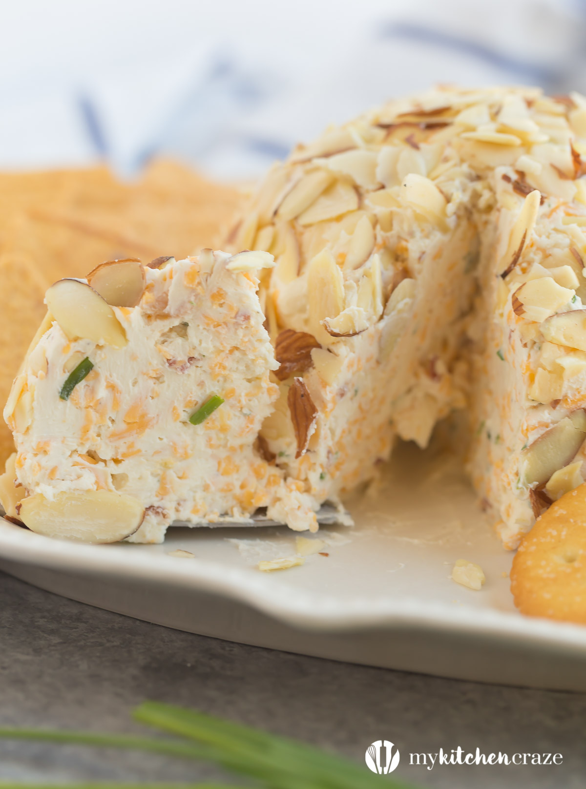 Easy Cheese Ball ~ Need a quick appetizer for a upcoming party or a special event? Then you need to make this Easy Cheese Ball. Perfect with crackers and meats. This appetizer will be the hit of the party!