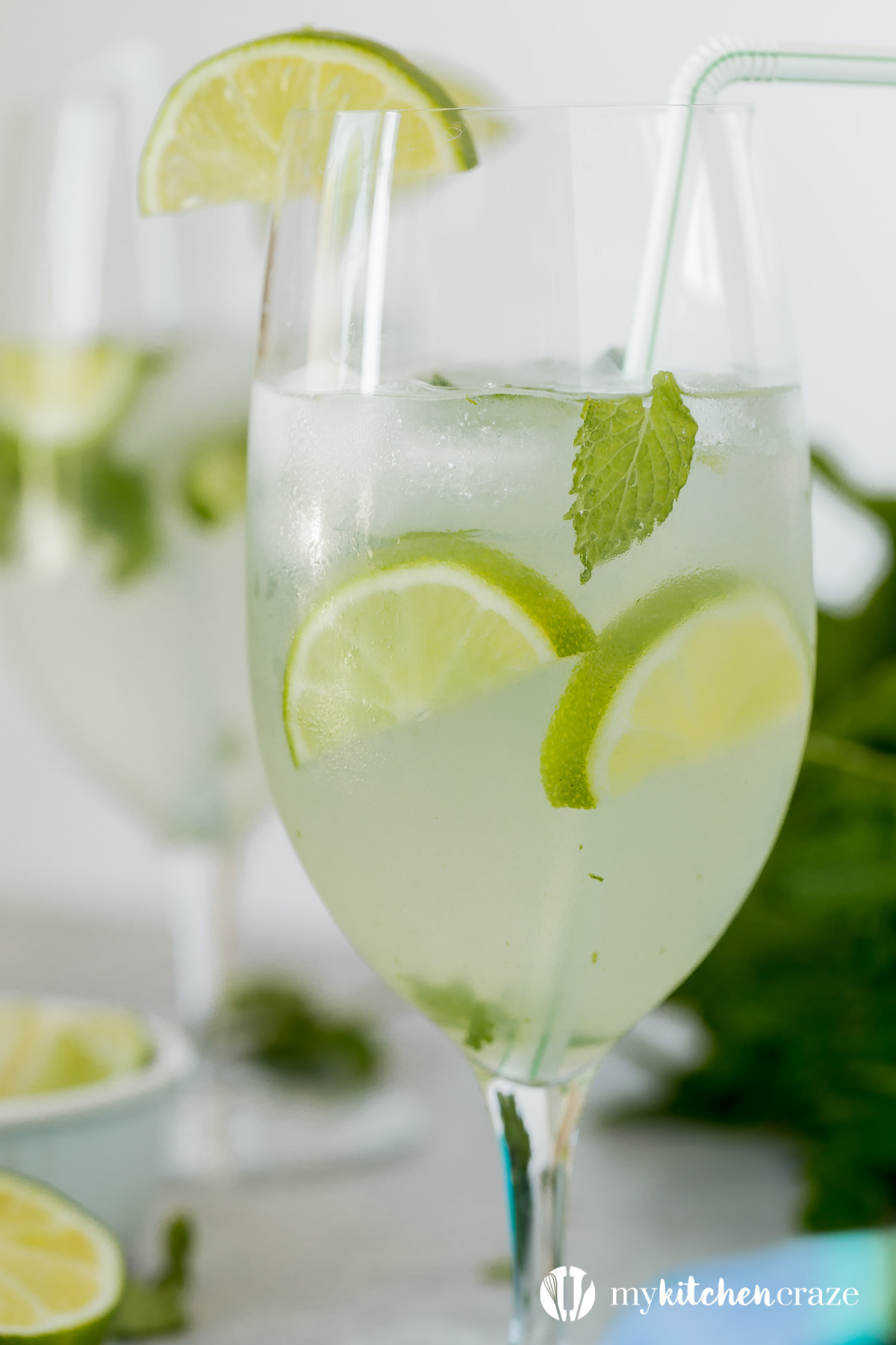 Easy Mojito Cocktail ~ Perfect drink for the summer months and only takes 6 ingredients to make. What drink could be better than that?