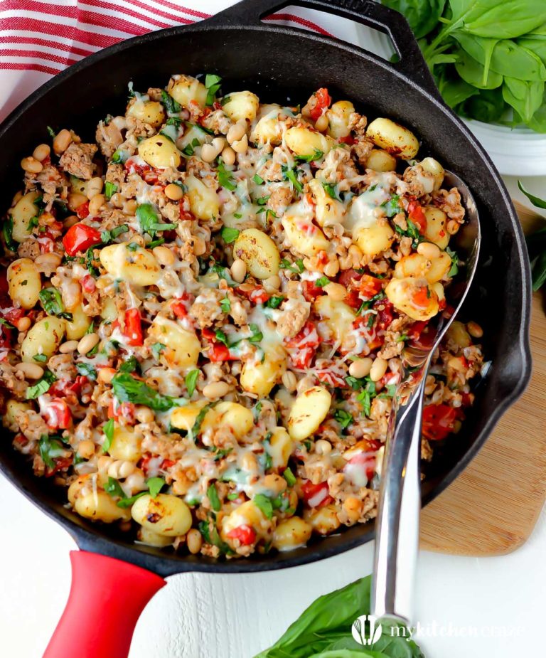 Gnocchi with Turkey & White Beans My Kitchen Craze
