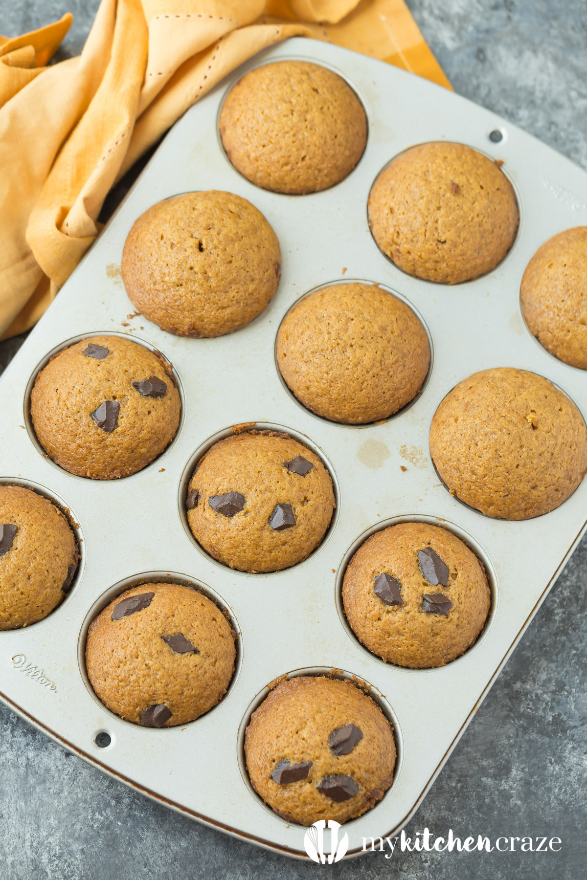 Wake up to a delicious cup of coffee and these moist, flavorful and delicious Pumpkin Muffins. These muffins are perfect for fall! Make sure to grab one because they won't last long!