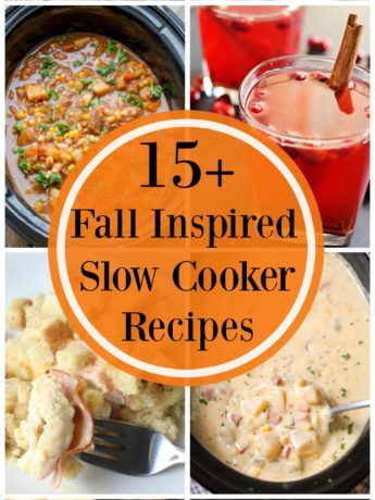 15+ Fall Inspired Slow Cooker Recipes