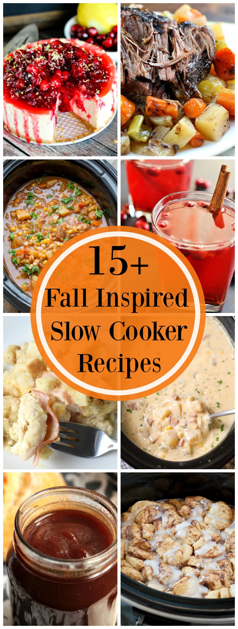 15+ Fall Inspired Slow Cooker Recipes 