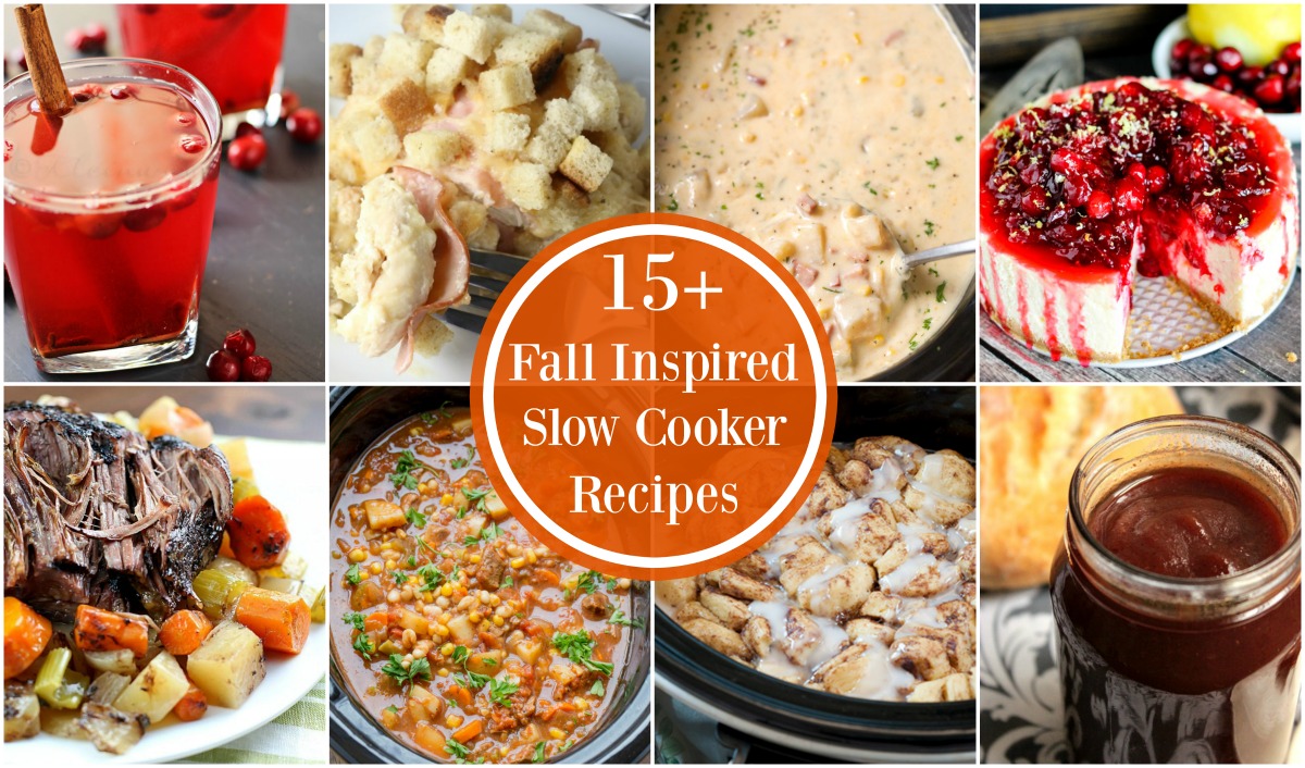 15+ Fall Inspired Slow Cooker Recipes - My Kitchen Craze